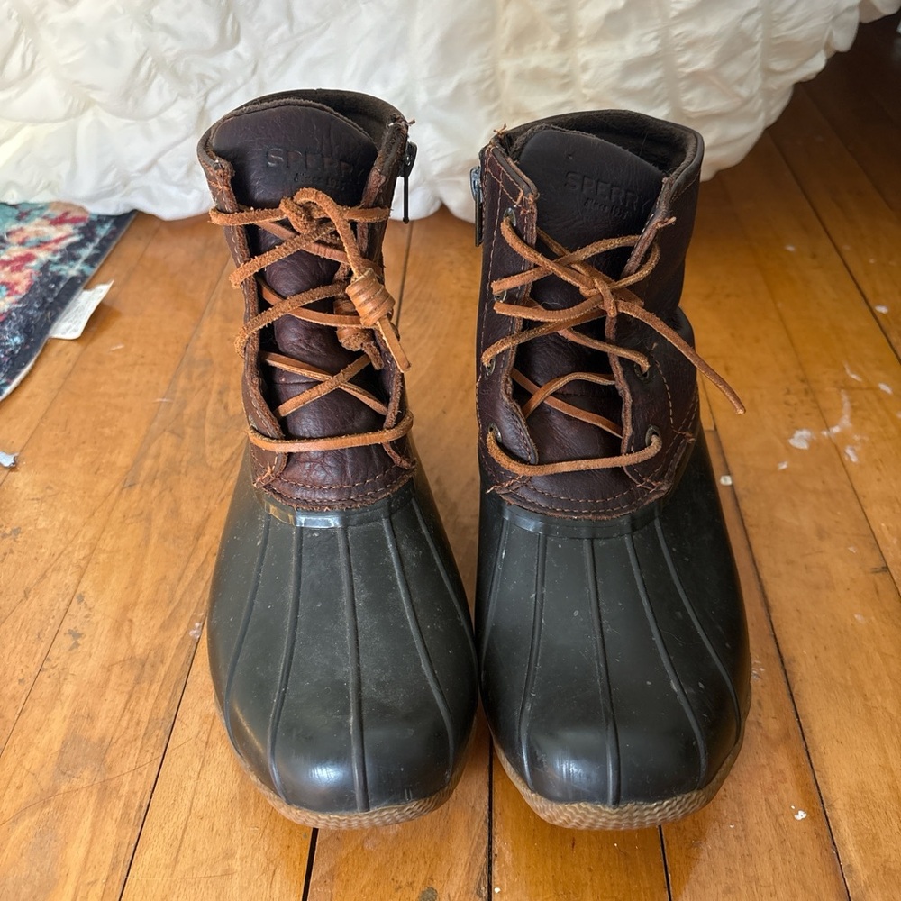 Sperry Women's Brown Waterproof Boots